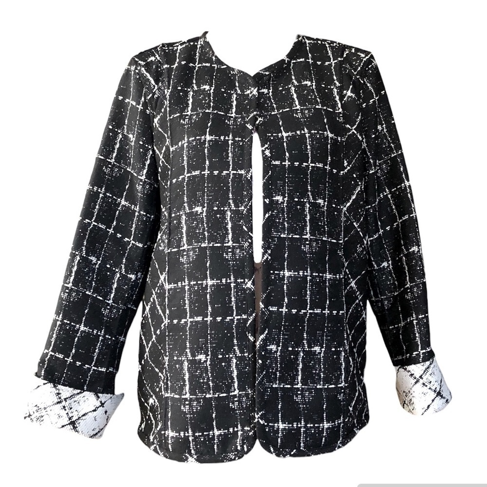 A la carte Semi Channel Style Blazer | Cardigan